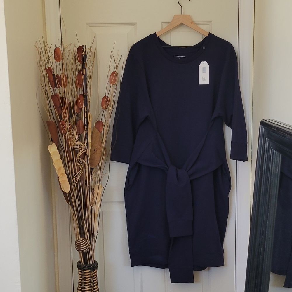 Blue Misa Sweatshirt Dress